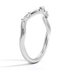 Willow Curved Lab Grown Diamond Band