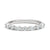 Celestial Embrace Half Eternity Lab Grown Diamond Ring