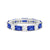 Timeless Created Sapphire and Lab Grown Diamond Eternity Band