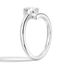 Refined Classic Round Cut Lab Grown Diamond Promise Ring