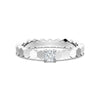 Geometric Princess Cut Lab Grown Diamond Promise Ring
