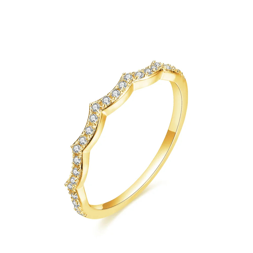 VVS 1 D Color Wedding Stackble Rings.