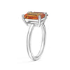 Toi et Moi Personalized Citrine Birthstone Anniversary Ring