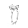 Toi et Moi Personalized White Sapphire Birthstone Anniversary Ring