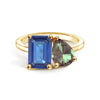 Toi et Moi Personalized Sapphire Birthstone Anniversary Ring