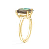 Toi et Moi Personalized Alexandrite Birthstone Anniversary Ring